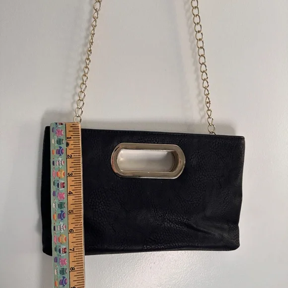 Charmning Charlies Black Gold clutch - Picture 7 of 13